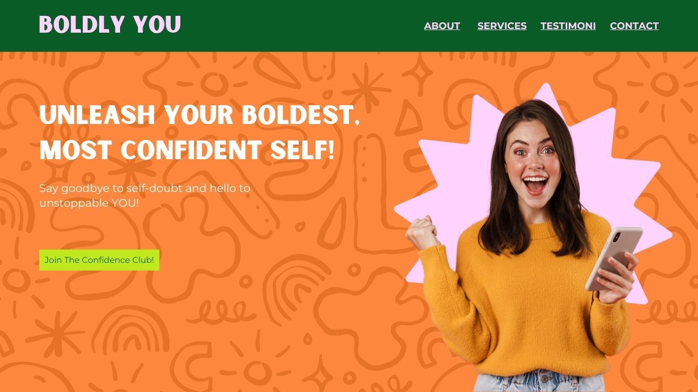 Boldly You coaching template